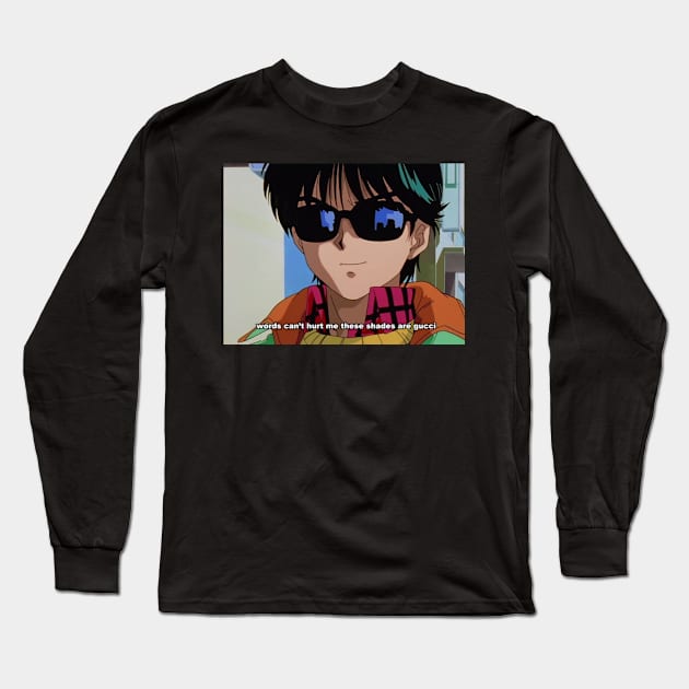 Deez gucci bih... Long Sleeve T-Shirt by wizd0m1